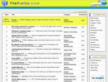 Tablet Screenshot of fileprofile.com